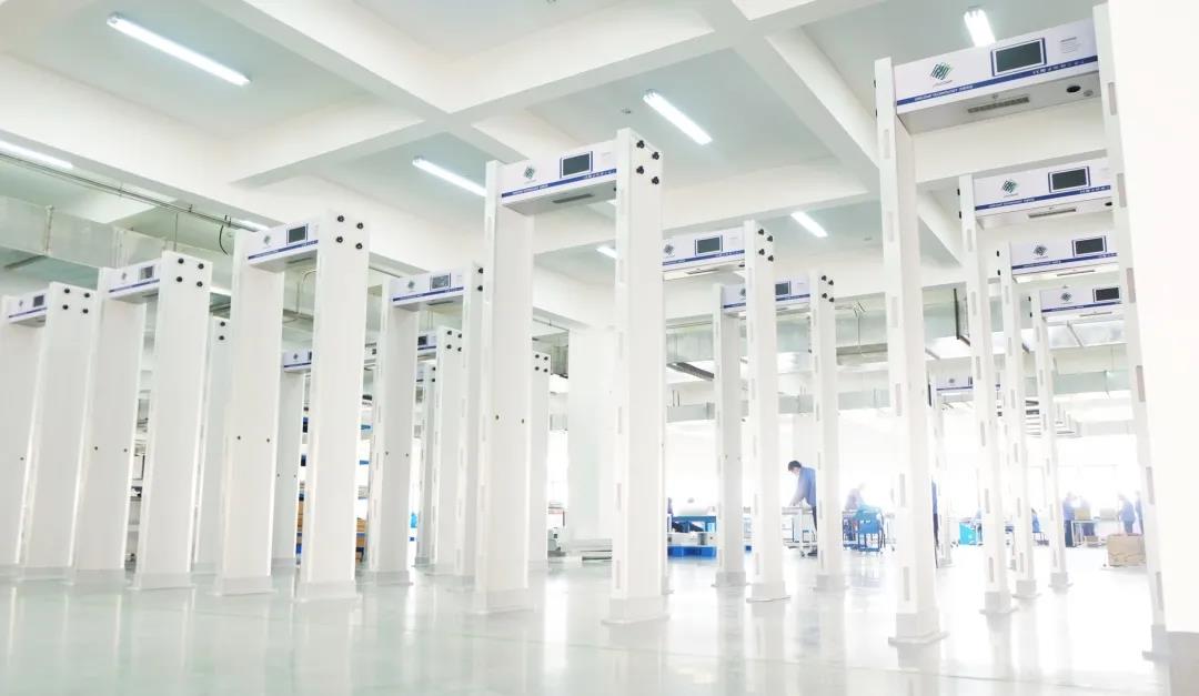 ng28.com科技测温安检门再掀出货狂潮，百台设备运往济南！